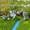 8 PIECES MINIATURE CAT HOME DECOR