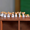 8 PIECES MINIATURE CAT HOME DECOR