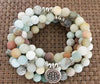 Buddhist Amazonite Mala Bracelet/Necklace