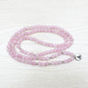 Buddhist Rose Quartz Mala Bracelet/Necklace (108 beads)