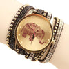 Elephant Inspired Jewelry Quartz Watch - very kute