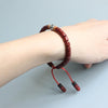 Tibetan Mantra Natural-Wood Mala Beads Bracelet