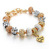 Luxury Crystal Heart Charm Bracelets - Women Jewellery