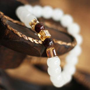 White Chalcedony Healing Bracelet