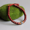 Tibetan Mantra Natural-Wood Mala Beads Bracelet