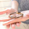 Tibetan Mantra Natural-Wood Mala Beads Bracelet
