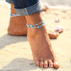 New Double Infinite Beads Pendant Anklet
