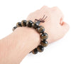 Natural Wood Compassion Mantra Bracelets For Men