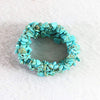 Veins calaite turquoises stone 9x11mm