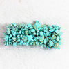 Veins calaite turquoises stone 9x11mm