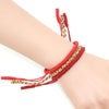 HANDMADE KNOTS LUCKY ROPE BRACELET