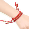 HANDMADE KNOTS LUCKY ROPE BRACELET