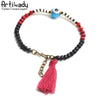 Bead & Charm Bracelet - 2 pcs
