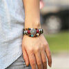 Tibetan Silver Multilayer Bracelet