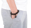 Hand Carved Six Words Tibetan Buddhist Mala - Bracelets For Men
